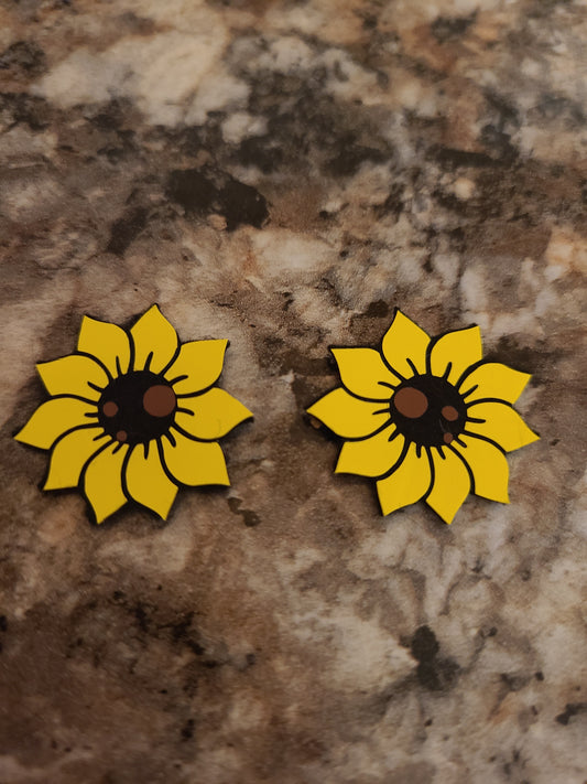 Felt 1 inch Sunflower Eyes