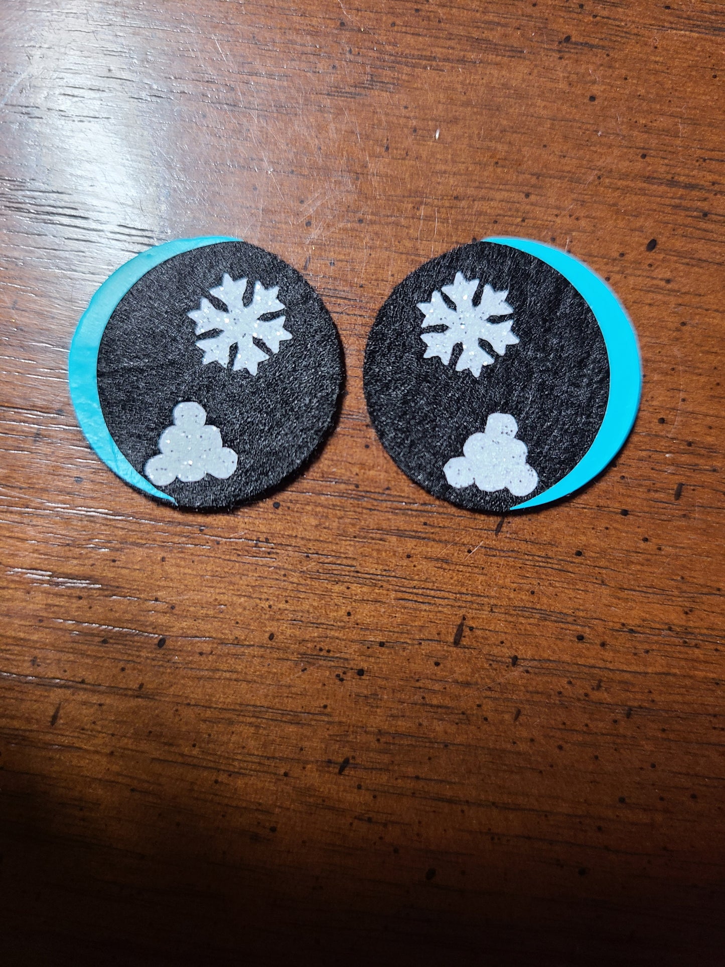 Felt 1 Inch Snow Eyes Sampler