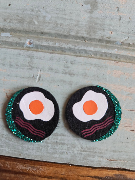 Felt 1 inch Pig Eyes