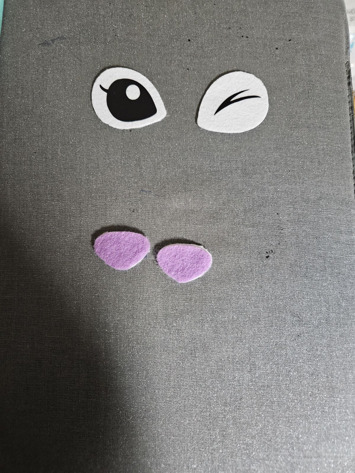 Felt 1 inch Stitch group Faces