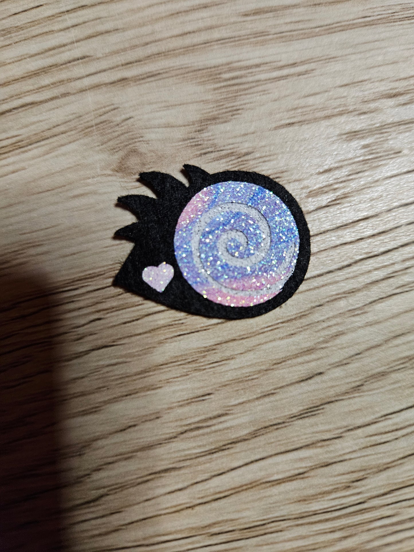 1 inch Felt Spiral eyes