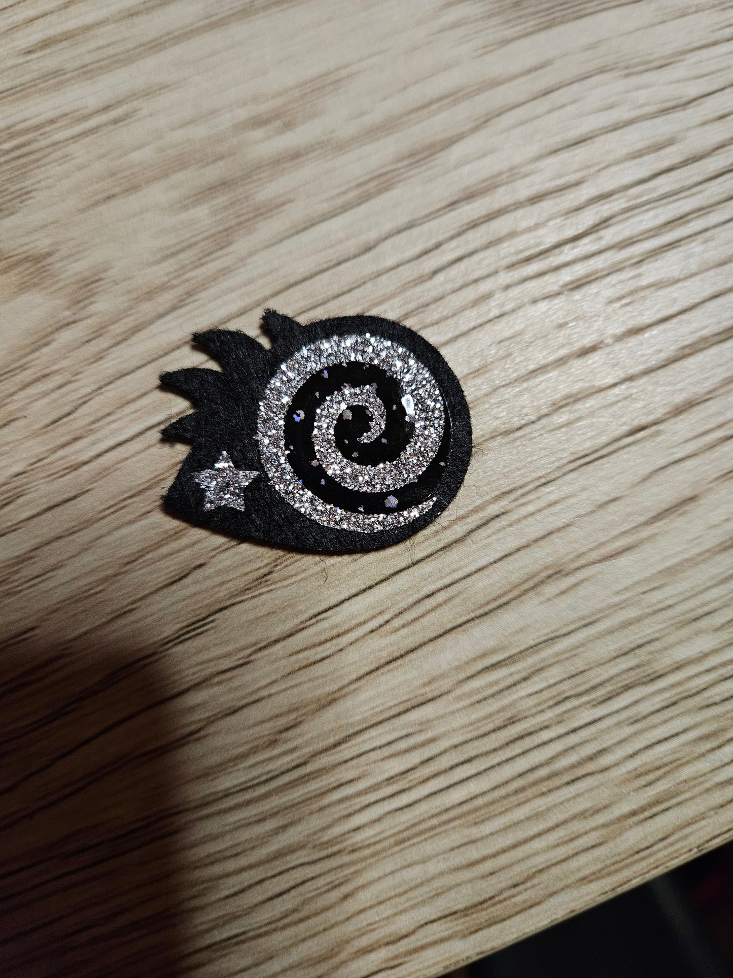 1 inch Felt Spiral eyes