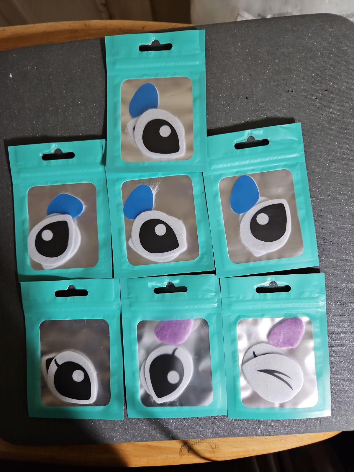 Felt 1 inch Stitch group Faces